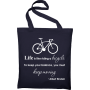 Maišelis Life is like a bicycle